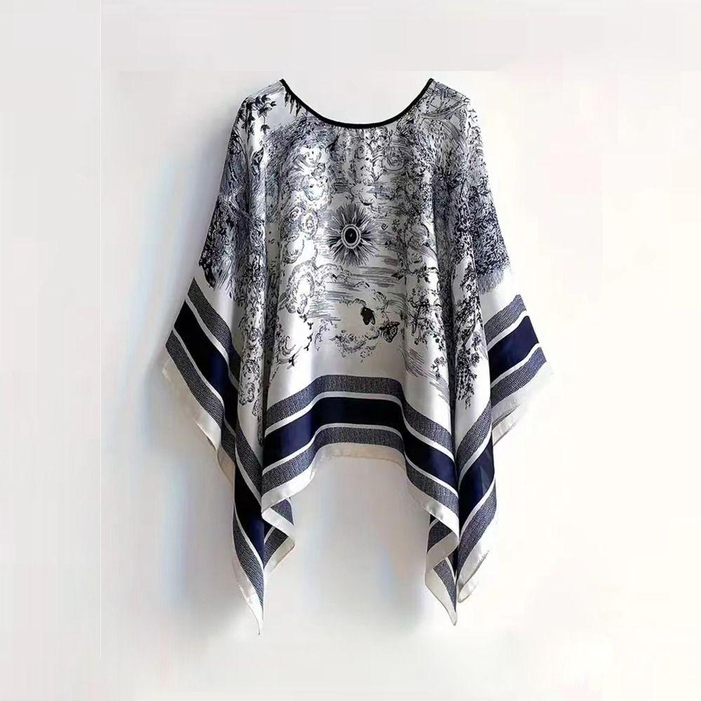 110x110cm Pullover Scarf Luxury Brand Designe Large Handkerchief Fashion Bandanna Foulard