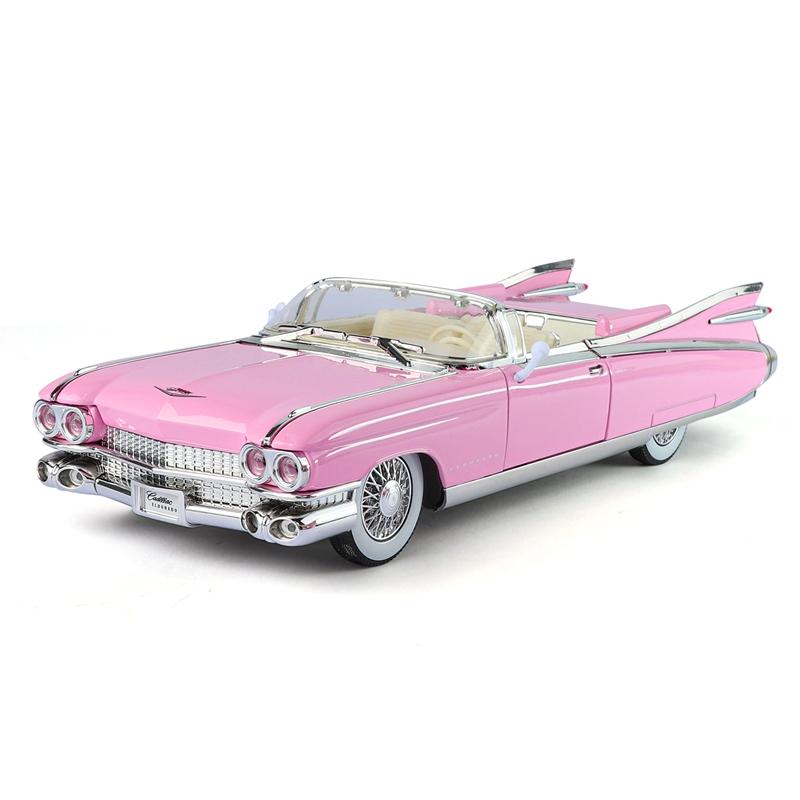 1:24 simulation Cadillac El Dorado 1959 alloy car model convertible supercar has simulated sound and lighting functions