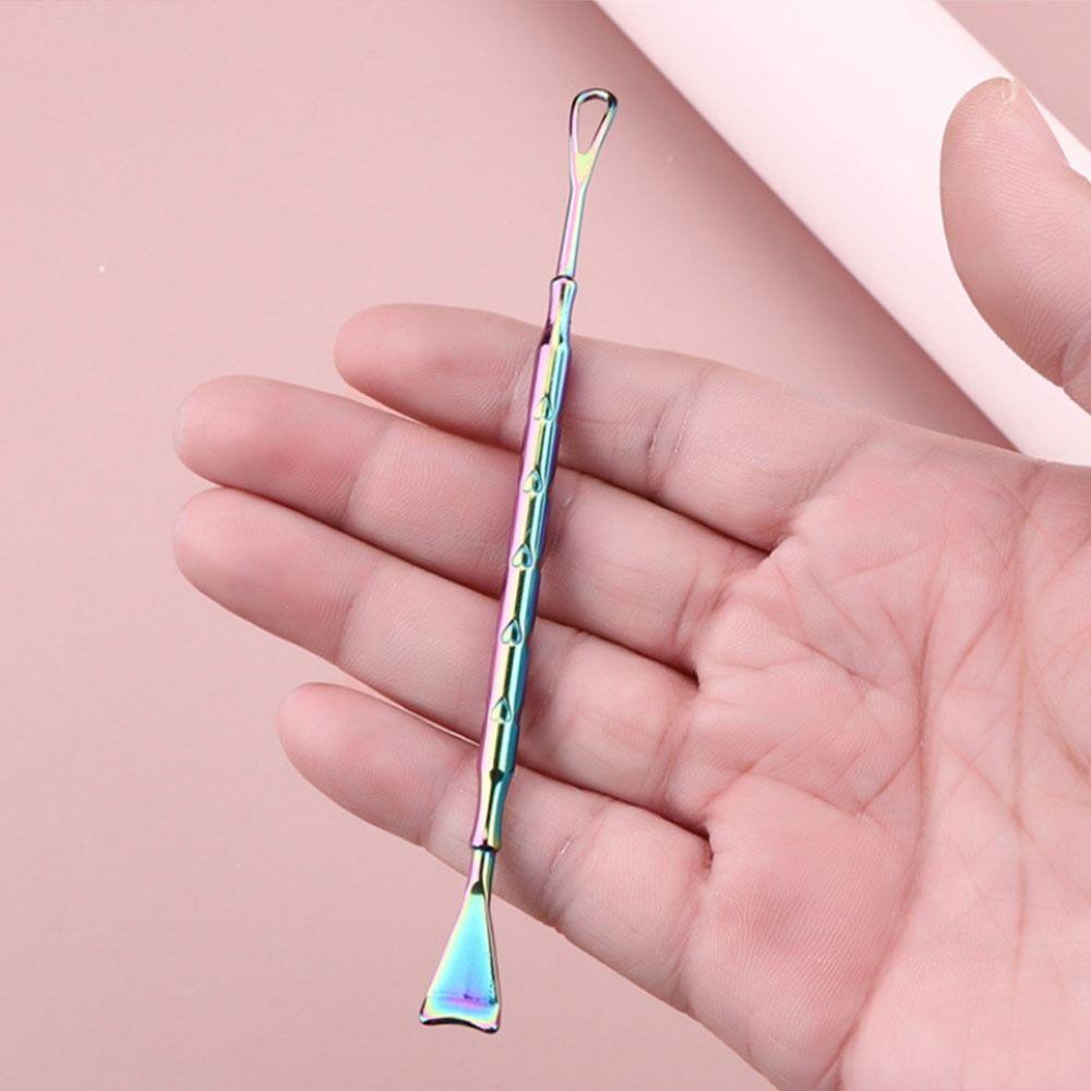 Stainless Steel Acnes Removal Needle Manual Blemish Remover Comedone Extractor Women