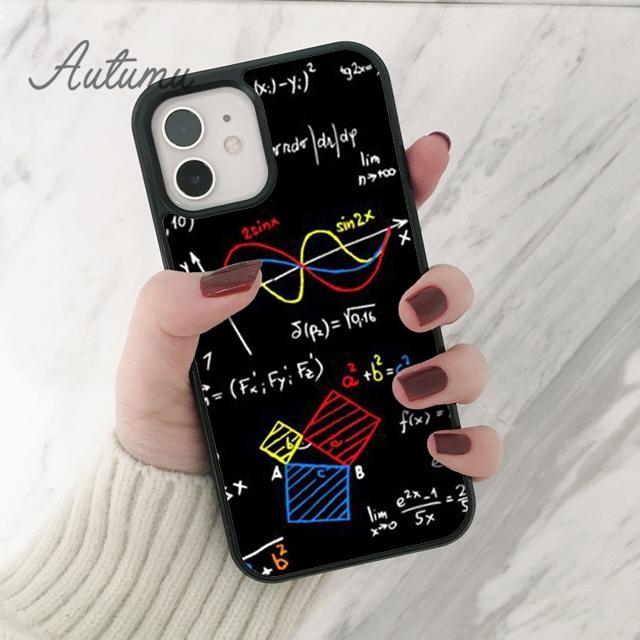 Чехол для телефона «Сложная формула, математика и наука» для iPhone 11, 12, 13, 14 Pro Max mini X XR XS SE 2020, 6, 7, 8 Plus, Galaxy S21 S22