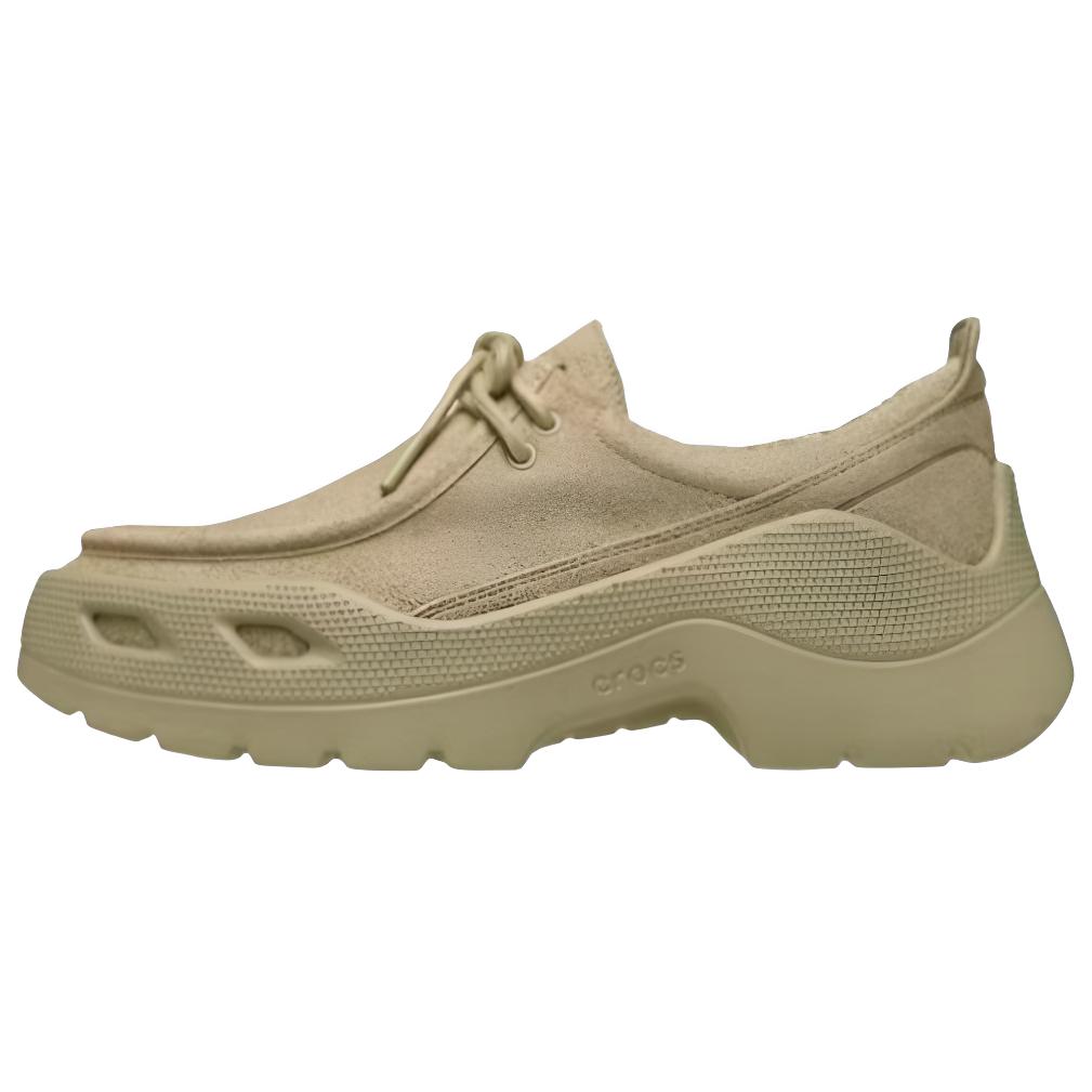 Crocs EXP Gallery Повседневная обувь с низким верхом Унисекс Зеленая 210640-0IP