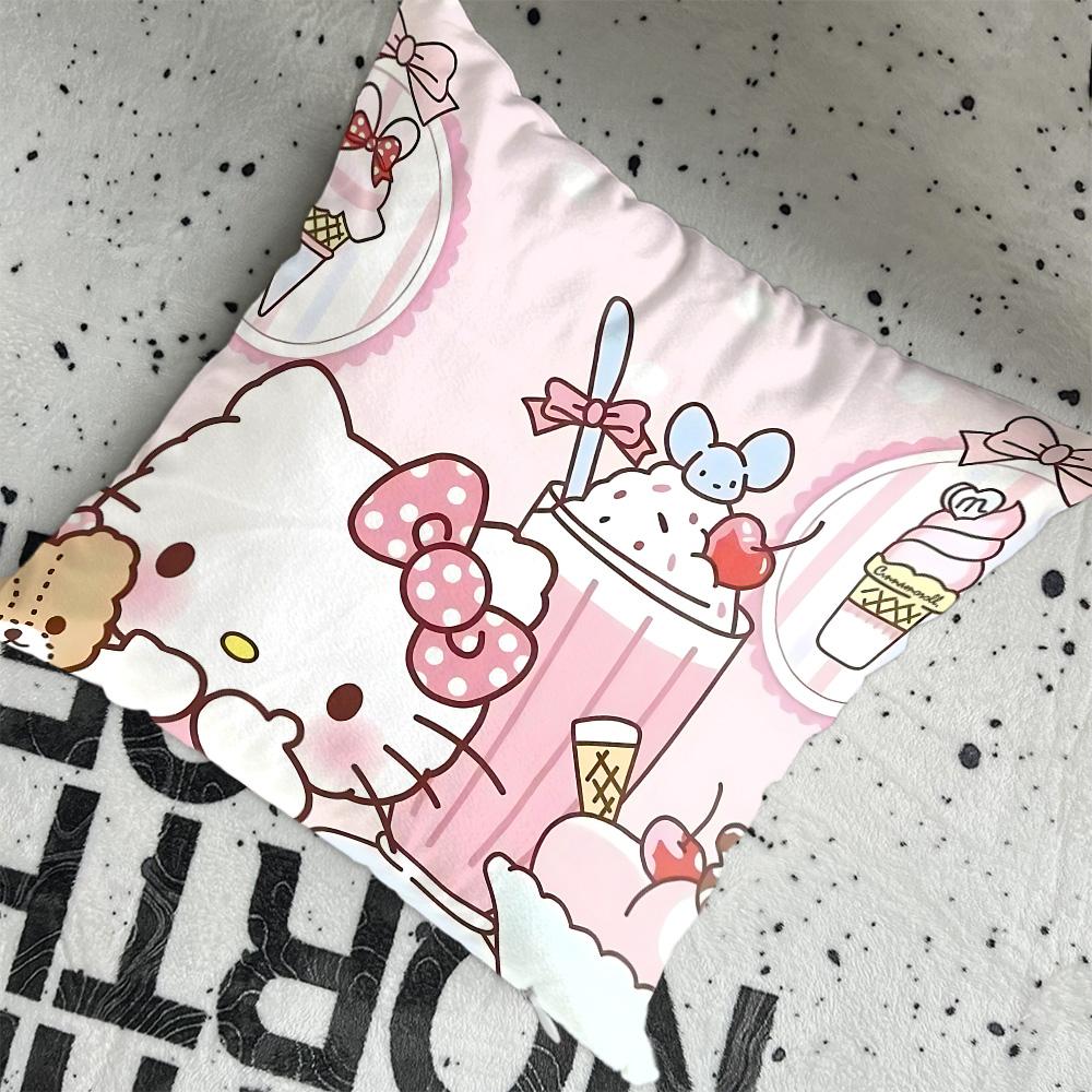 Подушки Kawaii H-Hellocats Подушки Декоративная подушка 45X45 Наволочка Домашний декор Гостиная Нордический Еще Чехлы для дивана