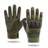 Hard Knuckles Leather Motorcycle Gloves Half Finger Mittens Fingerless Gloves Men'S Gloves