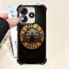 Чехол для телефона с покрытием Band G-Guns N R-Roses для Xiaomi Poco X5 X6 X7 X8 Pro Max F8 Ultra F7 M8 M7 M5S Redmi 15C 15 14C 13C 13 X3 12