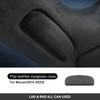 Glasses Case Storage Box Sunglasses Holder for Porsche Macan 2014-23 Cayenne Panamera 2018-23 Italian Premium Suede Accessories