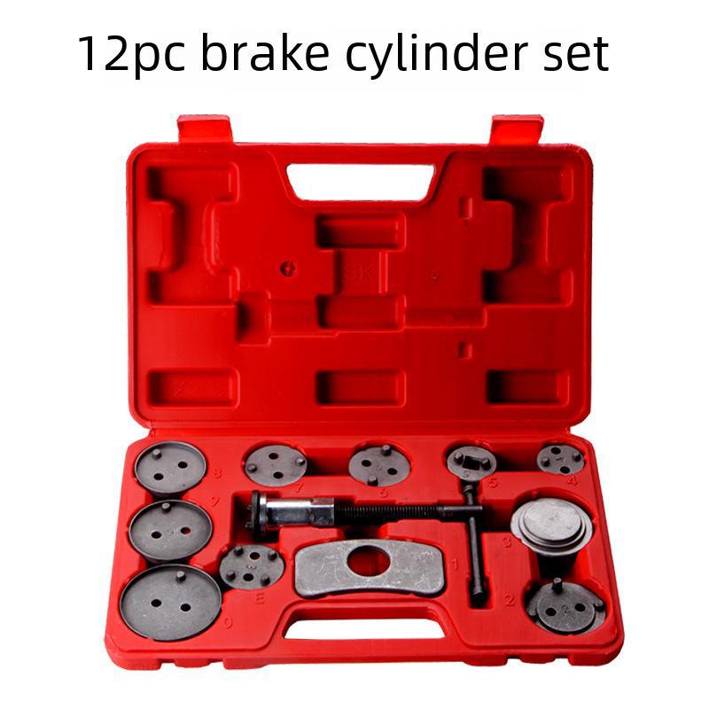 Инструмент для возврата тормозного цилиндра автомобиля: Комплект для разборки и сборки 12-дисковых колодок - Специальный инструмент для технического обслуживания и ремонта автомобиля