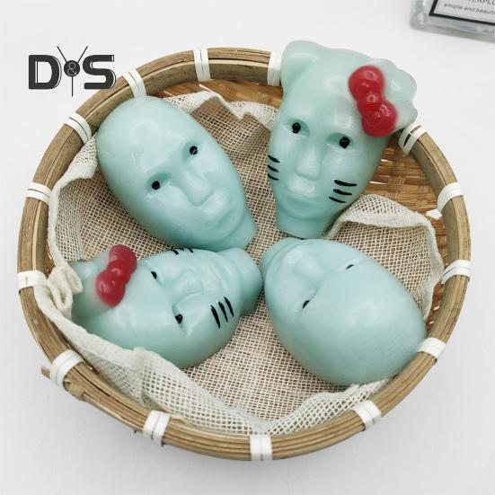 Игрушка для выдавливания прыщей Aliens Fidget Toy Многоразовая для детей и подростков, взрослых, для снятия стресса, мультяшная, для мужчин и женщин, игра для выдавливания прыщей на лице Aliens(Инструменты для наполнения не включены)