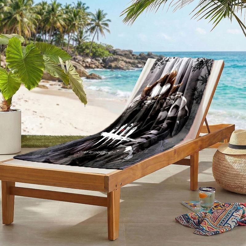 Dead Daylight Fashion Beach Towel: Ideal for Summer Adventures Soft, absorbent and quick drying suitable for swimming and bathing