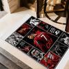 Ronaldo's Legendary Journey Area Rug Design for Hallway Bedrooms Dormitory Entryway Antislip Carpet Decorate Offices Best for Christmas