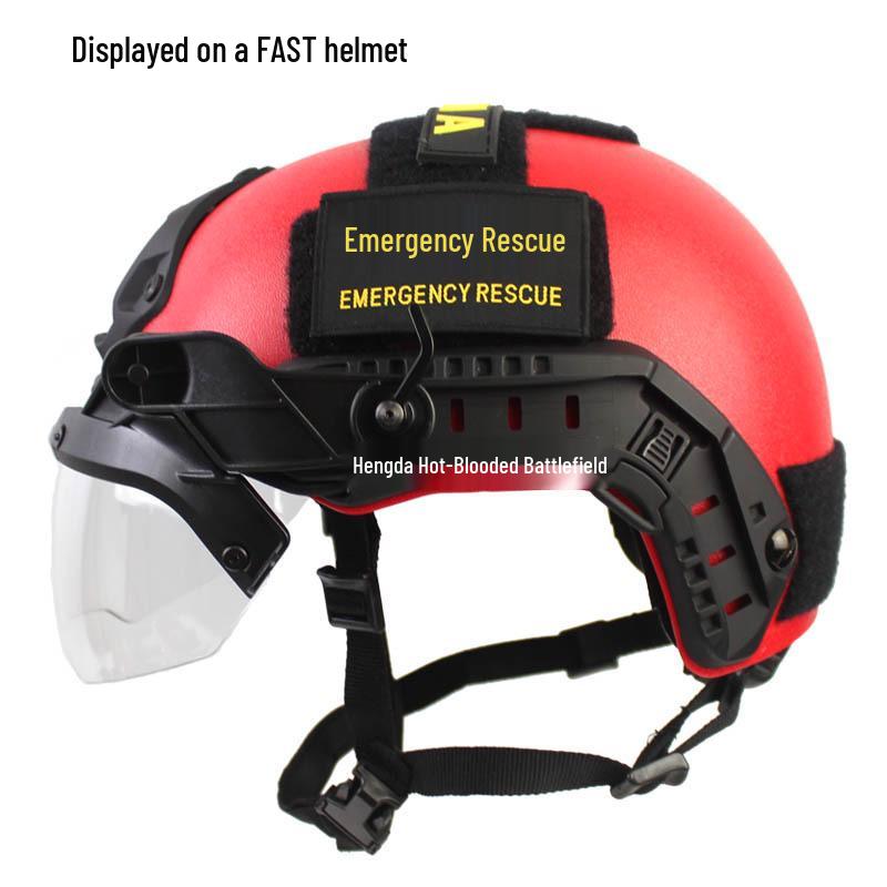 Tactical Helmet with Bull Horn Goggles and Adjustable CS Myopia Glasses