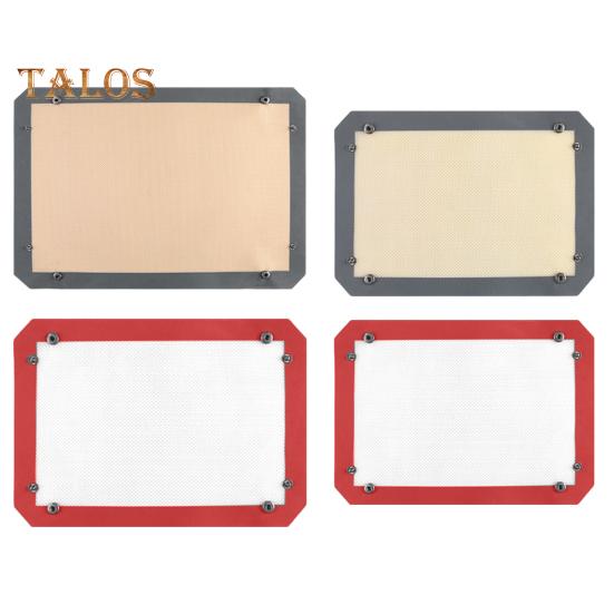 Silicone Baking Mat for Oven Non-Stick Heat-Resistant Silicone Easy Clean Reusable Baking Sheet for Cookies Macaroons Bread