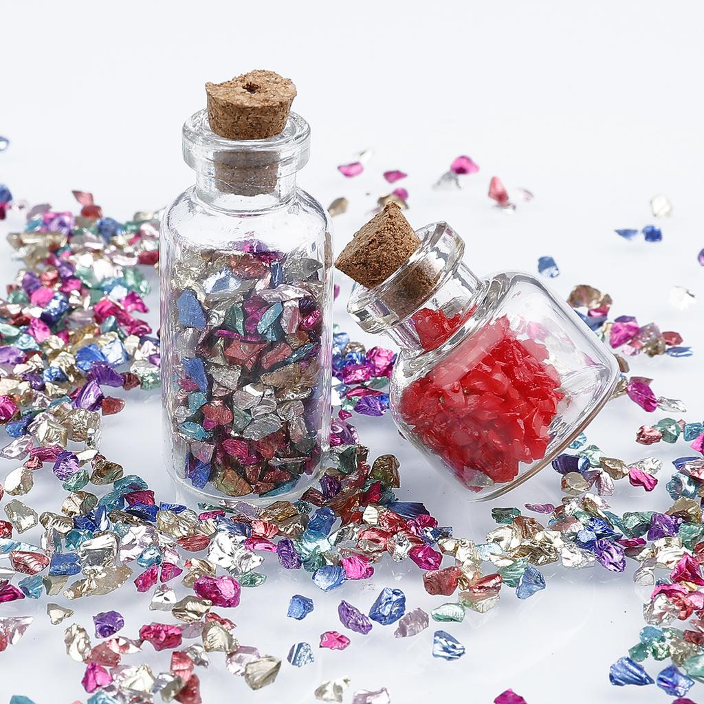 1-4 мм, 25 г/пакет, неправильной формы, стеклянные гравийные бусины без отверстий, чешский бисер, бисер для изготовления ювелирных изделий своими руками, серьги, ожерелье