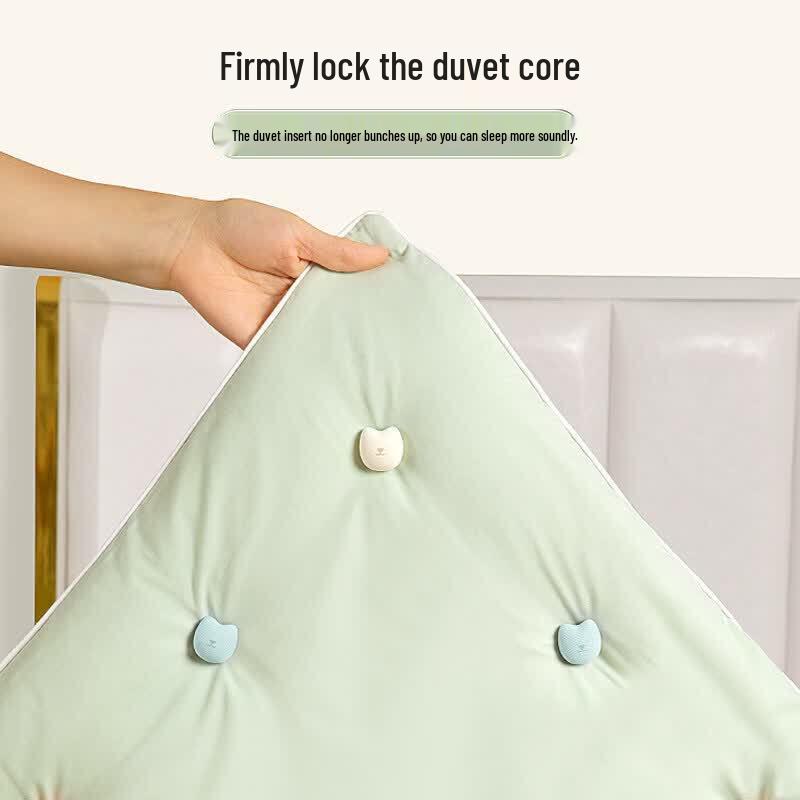LIEI Needle-Free Invisible Duvet Holder Clips