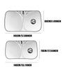 FSI1  1Pc Car Front Window Sunshade Shield Folding Windshield UV Block Cover For Mercedes Benz A C S Class W211 GLC GLE CLA AMG