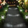 Solar Pathway Lights Outdoor, Waterproof Outdoor Solar Lights for Garden, Landscape, Path, Yard, Patio, Driveway, Walkway