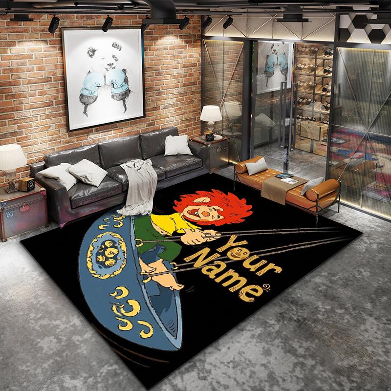 Adventure Hairland Custom Name Carpet Rug For Living Room Bedroom Home Sofa Decoration Kids Play Nonslip Floor Mat