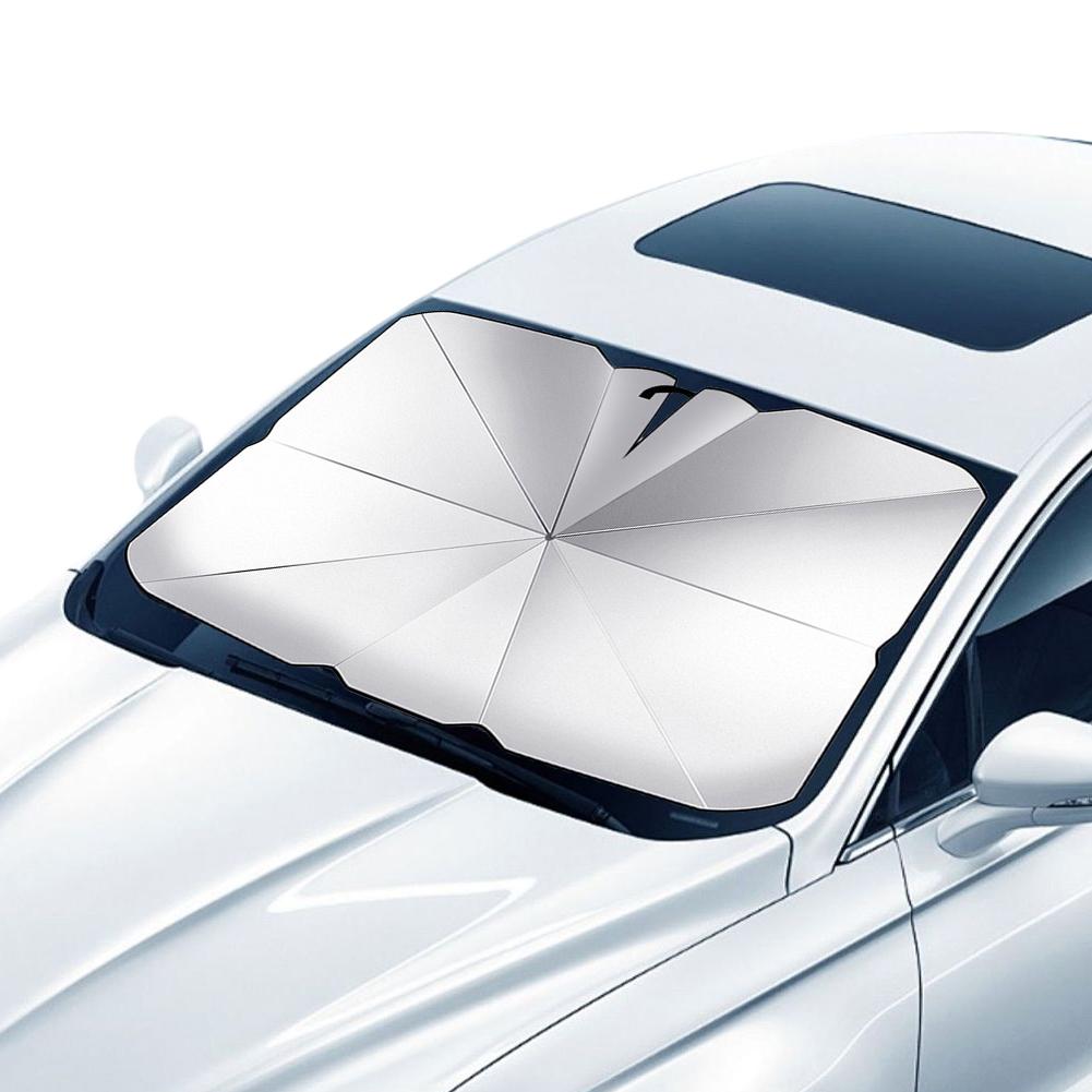 Windshield Sun Shade Umbrella Foldable Keeps Vehicle Cool Windshield UV Ray Reflector Windshield Sun Visor Blocks UV Rays Block