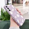 Красивый чехол для телефона с ромашками для Samsung Galaxy A17 A57 A37 A07 A56 A36 A26 A16 A06 Силиконовый чехол