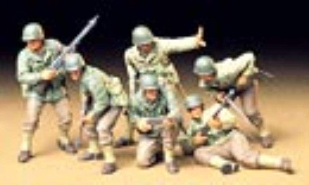 Tamiya Военно-миниатюрная серия 192 Набор штурмовой пехоты армии Пластиковая модель 35192 1/35 №. НАС.