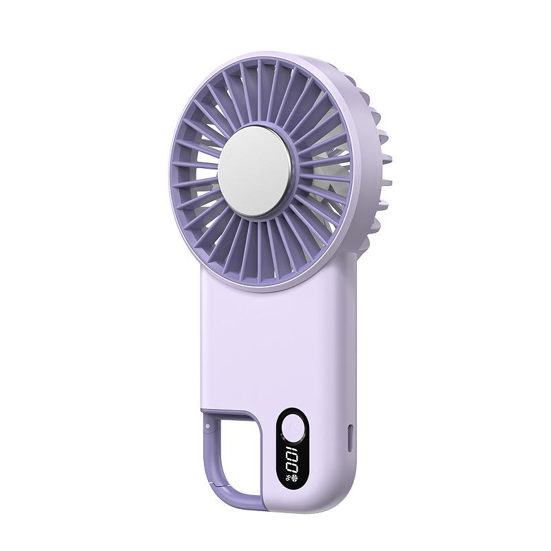 Portable USB Rechargeable Mini Fan with Strong Cooling and High-Speed Wind