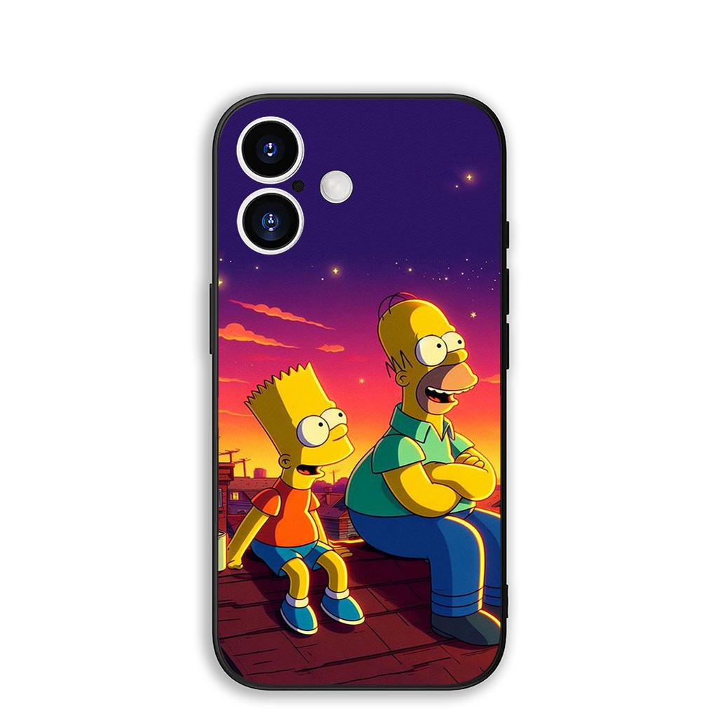 for Motorola Moto G82 G20 G22 G23 G32 G8 G7 G9 Power Plus G41 G30 G71 E22 E13 E20 E32 Phone Case The S-Simpsons Comics Bart