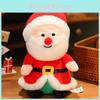 Рождественский Санта Клаус Снеговик Пингвин Сани Плюшевая Кукла Подвеска Детская Игрушка Для Украшения Праздничной Вечеринки