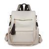 Tassel Backpack Student Schoolbag Large Capacity Multi-Compartment Commuter Women's Backpack Multifunctional Shoulder Bag
