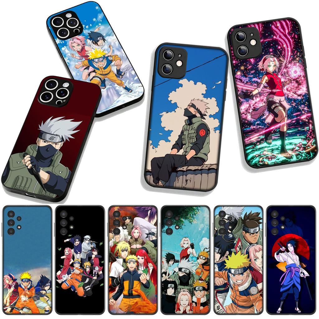 for Motorola Moto Edge 70 60 Fusion 40 NEO 20 Pro G Stylus G56 G96 G73 G52 G41 G42 G51 Case Sasuke Kakashi Haruno Sakura Narutos