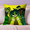 Музыкальные принты G-Gorillaz Наволочка Наволочка Ультрамягкая Приятная к коже Ткань Облачный комфорт и Скрытая молния