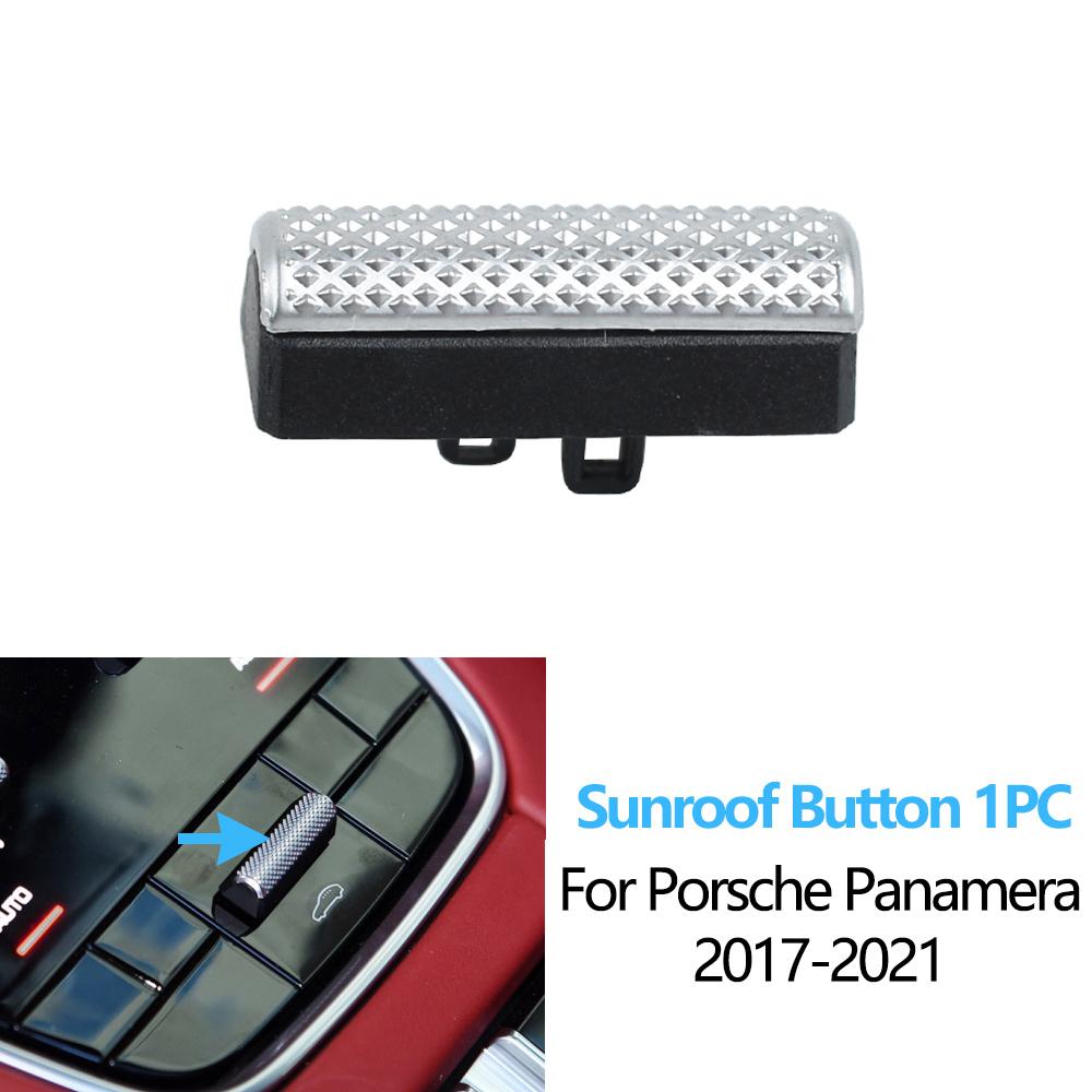 Car Central Console Air Conditioning Sunroof Switch AC Button Push Keys Replacement For Porsche Cayenne Panamera