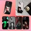 Чехол для телефона Singer M-Marilyn Manson для iPhone 17,16,15,14,13,12,11,Pro,XS,Max,XR,Plus,E,SE4,Mini Черный Мягкий Чехол