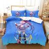 Комплект постельного белья Bakemonogatari Single Twin Full Queen King Size Bed Set Adult Kid Bedroom Duvetcover Sets Anime Bed Sheet Set