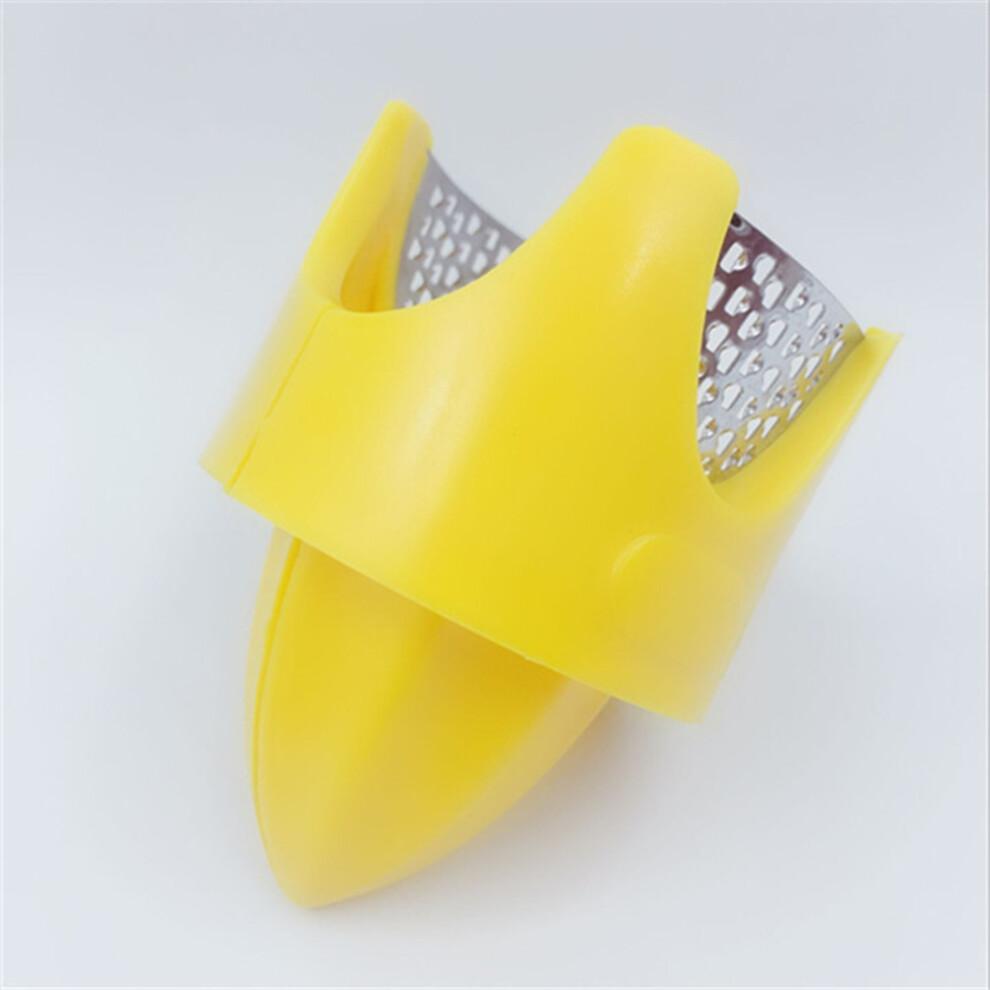 Lemon Grapefruit Zester and Peeler Orange Peeler and Slicer Yellow 3.1x3.1x2.4in