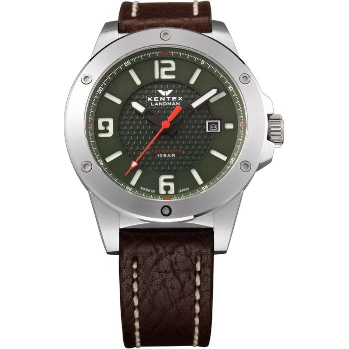 Kentex Landman Adventure Date S763X-02 Men's Watch - Green Dial