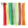 Creative Handicraft Accessories 100Pcs Pipe Cleaners for Handicrafts, Flexible Chenille Stems DIY Bendable Wire Decoration Art Projects, Multi-colored