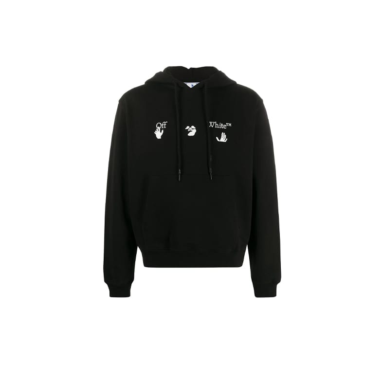 OFF WHITE Бывший в употреблении 2020 Толстовка на молнии OMBB034E20FLE0021001