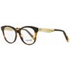 Roberto Cavalli Women S Oval eyeglaSSeS Rc5090 052 Dark Havana Gold 52mm 052
