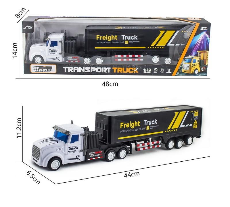 Двухъярусный прицеп Контейнеровоз Модель инженерной машины Игрушка Дети