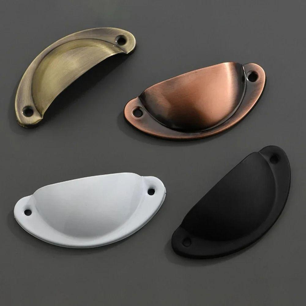 30pcs Luxury Wardrobe Drawer Pulls Furniture Hardware Shell Handle Cabinet Door Knobs  Window