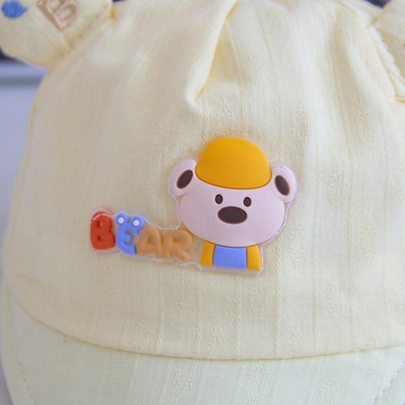 Детская шапка для детей 0-6 месяцев, солнцезащитный козырек, дышащая бейсболка с рисунком для мальчиков и девочек