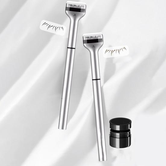 Lower Lash Stamp Eyelash Stamp Set 2-in-1 Waterproof Sweatproof Eyeliner Quick Eye Makeup Tool Long-lasting Lower Lash Stamp for Beginners