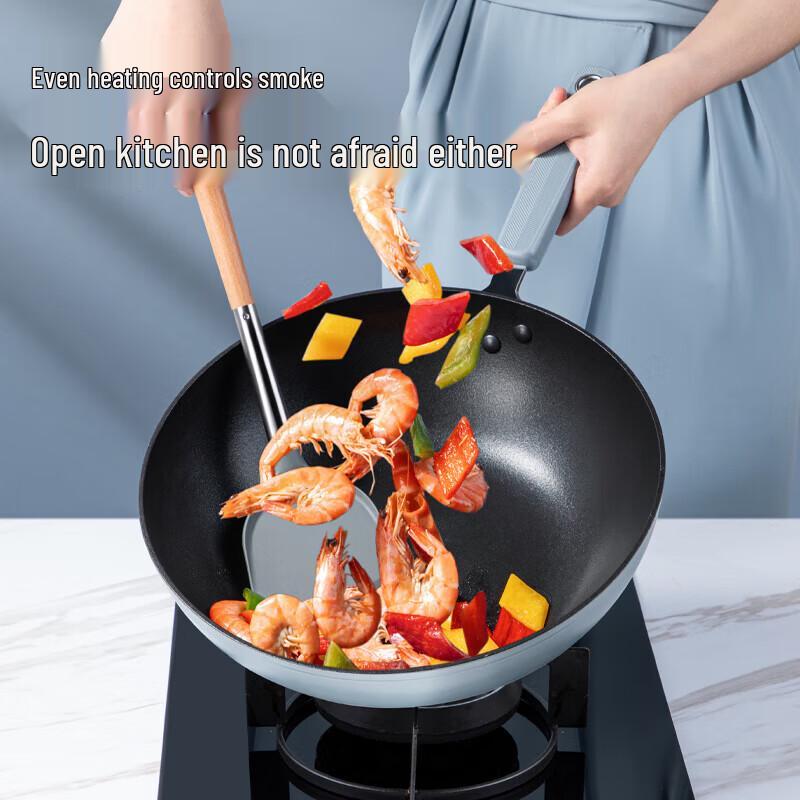 COOKER KING 30cm Non-Stick Wok for All Cooktops
