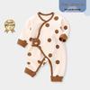 Осенний детский комбинезон: Костюм для ползания 0-1 год с дизайном гарема на липучке - Стиль на четыре сезона