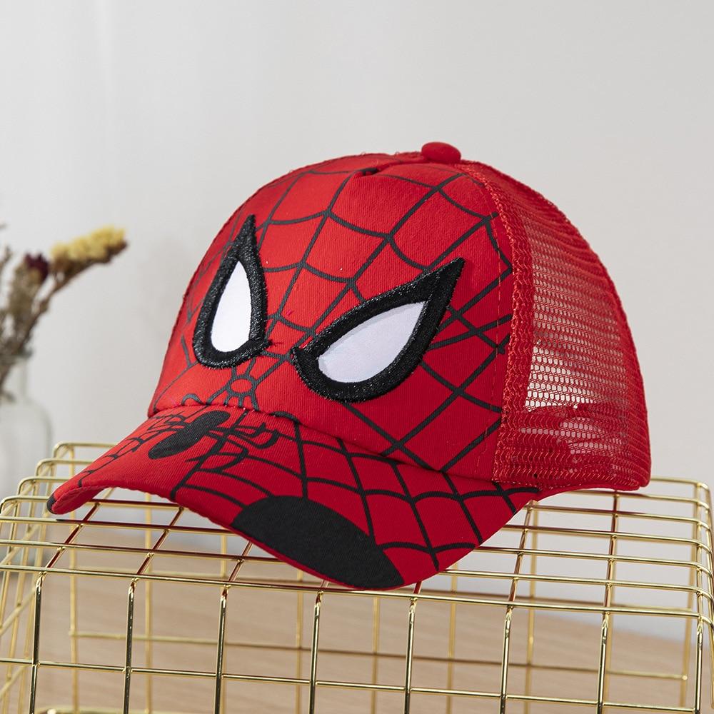 Spider Man Baseball Cap for Kids Adjustable with Embroidered Logo Party Gift Party Chili® Red 48-53 CM 2-8 Years