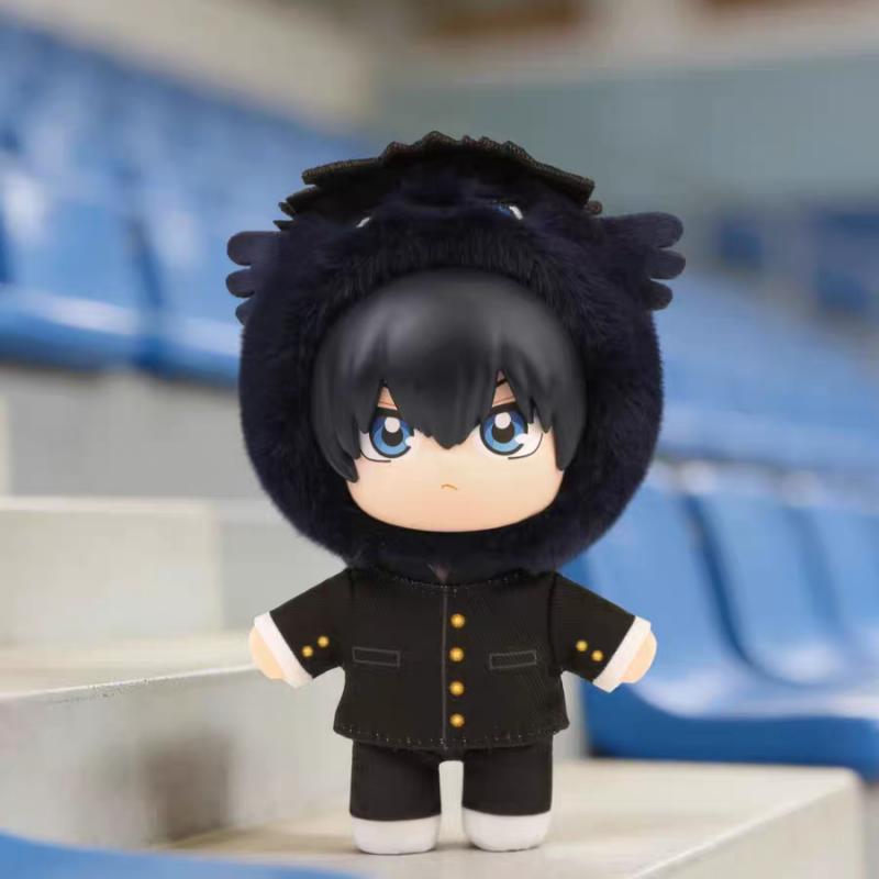 В наличии Серия маскотов Haikyuu от Eaki Виниловая брелок-подвеска Хюга Хината Кагеяма Тобио Цукишима Кей Игрушка