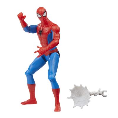 Hasbro Marvel Человек-паук Серия Эпические герои Классический Человек-паук Фигурка, 4 дюйма (10 см) размер, с аксессуарами, для детей от 4 лет, F6973, Оригинальный