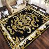 Europe and America Luxury Carpet for Living Room Large Area Decoration Bedroom Rug Non-slip Cloakroom Coffee Table Mat Washable