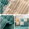 New Autumn and Winter Velvet Sofa Cushion Simple and Non Slip Plush Leather Sofa Cover Modern Corduroy Backrest Towel Cover Fabric