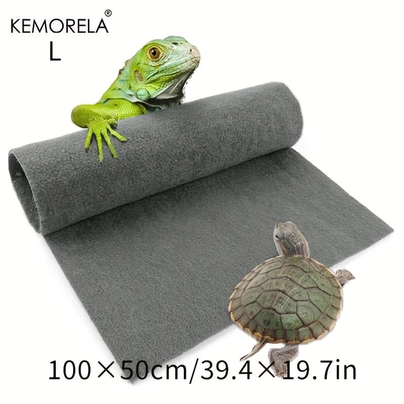 KEMORELA Коврик для рептилий Мягкий коврик-подстилка для аквариума, ящерицы, черепахи, змеи, бородатой ящерицы - Впитывающий влагу Уход за питомцем