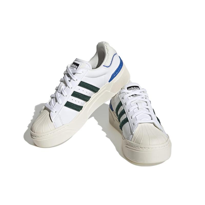 adidas Женские кроссовки Superstar Bonega 2B 'Белый Зеленый Королевский' HQ9884